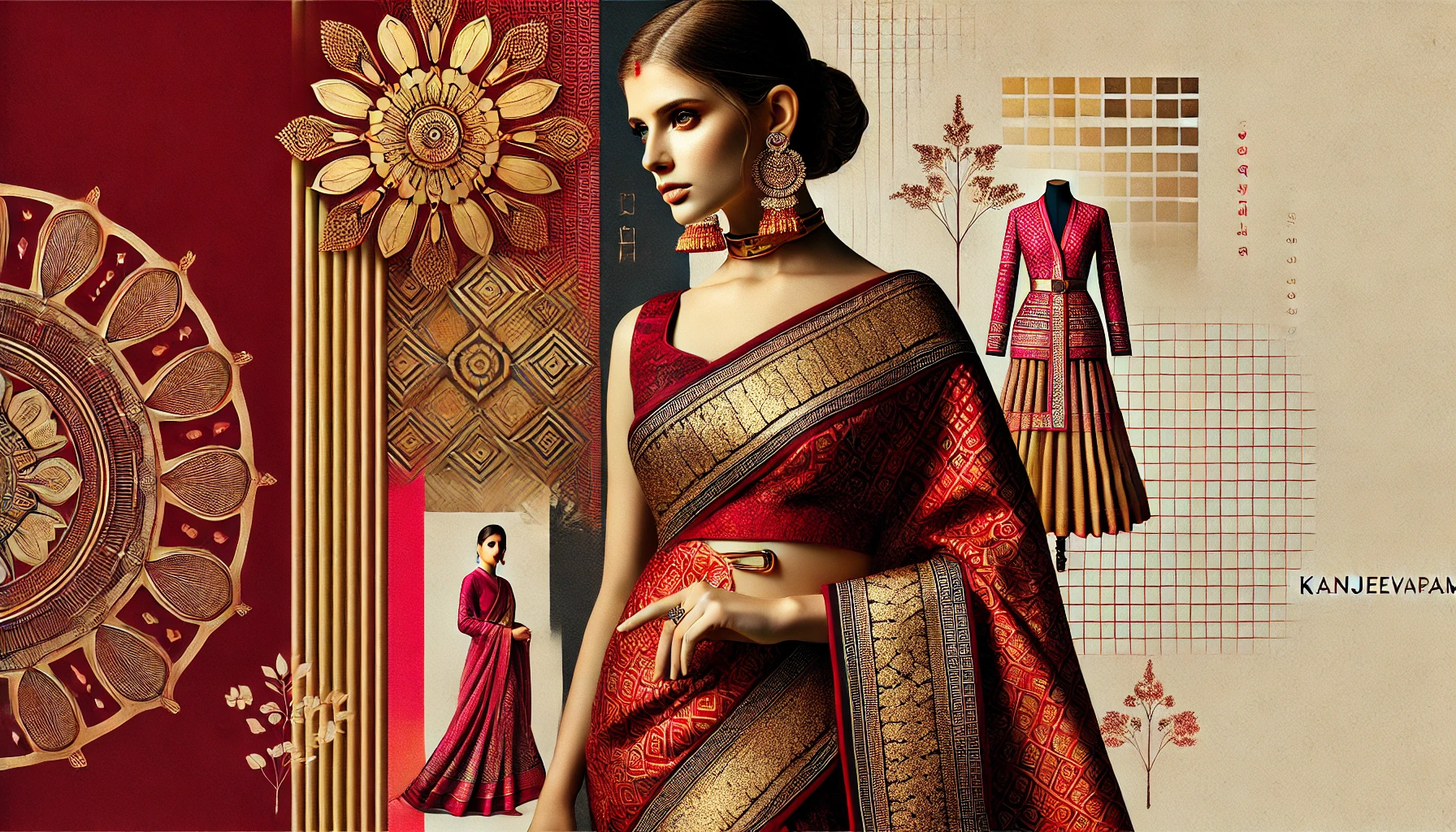 Banarasi to Kanjeevaram: Traditional Fabrics, Modern Silhouettes