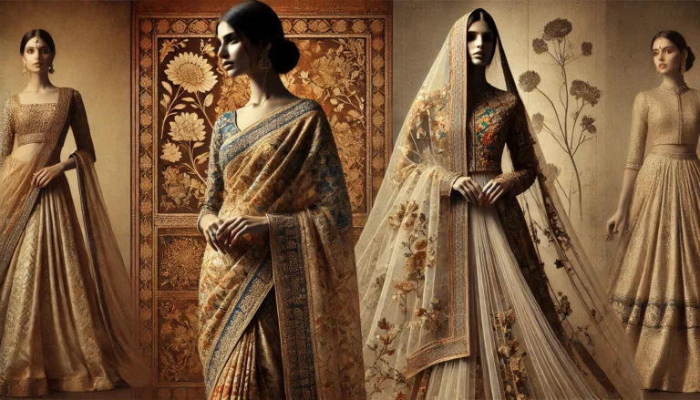 Sheer Elegance The Rise of Delicate Fabrics in Indian Couture